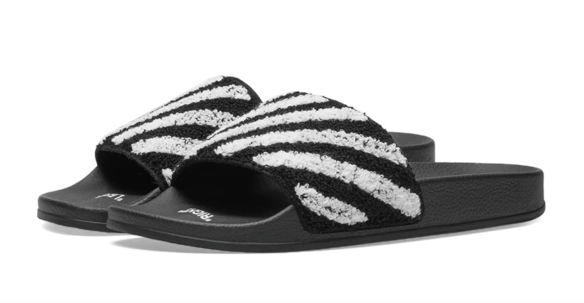 Off white flyknit slides Clearance