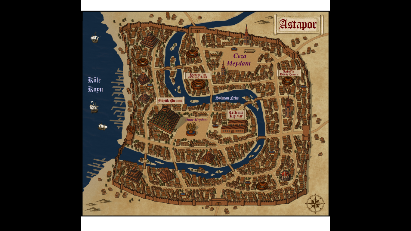Map Of Westeros Meereen - Maps of the World
