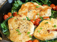Easy Chicken Spinach Pancetta #Recipe