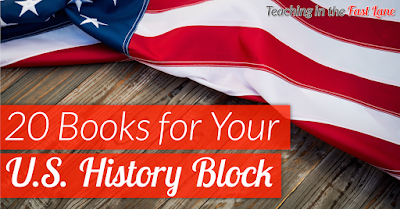 20 books that are sure to make your U.S. History block come alive!