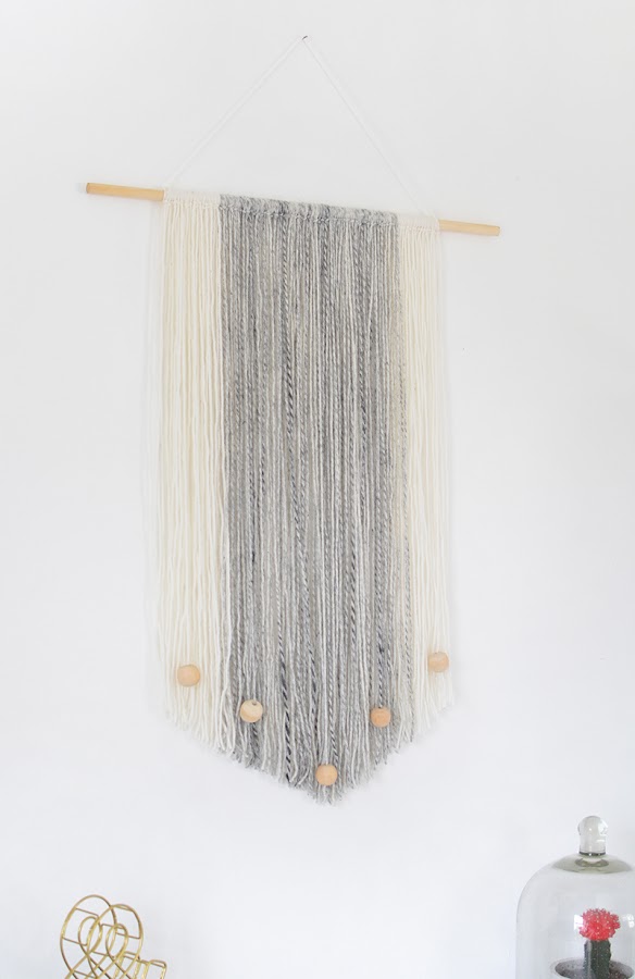 Cómo hacer un bonito tapiz para decorar tu pared