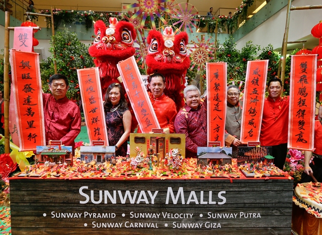 5 Different Lunar New Year Attractions in 2018 @ Sunway Malls