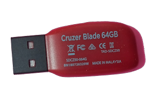 Sandisk Cruzer Blade USB Pendrive