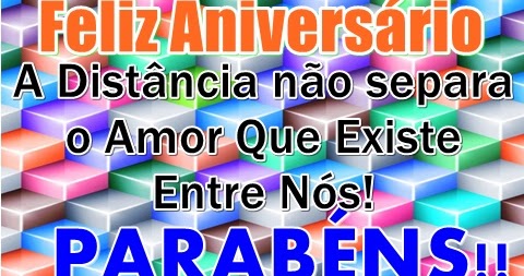 Feliz aniversário para amiga distante