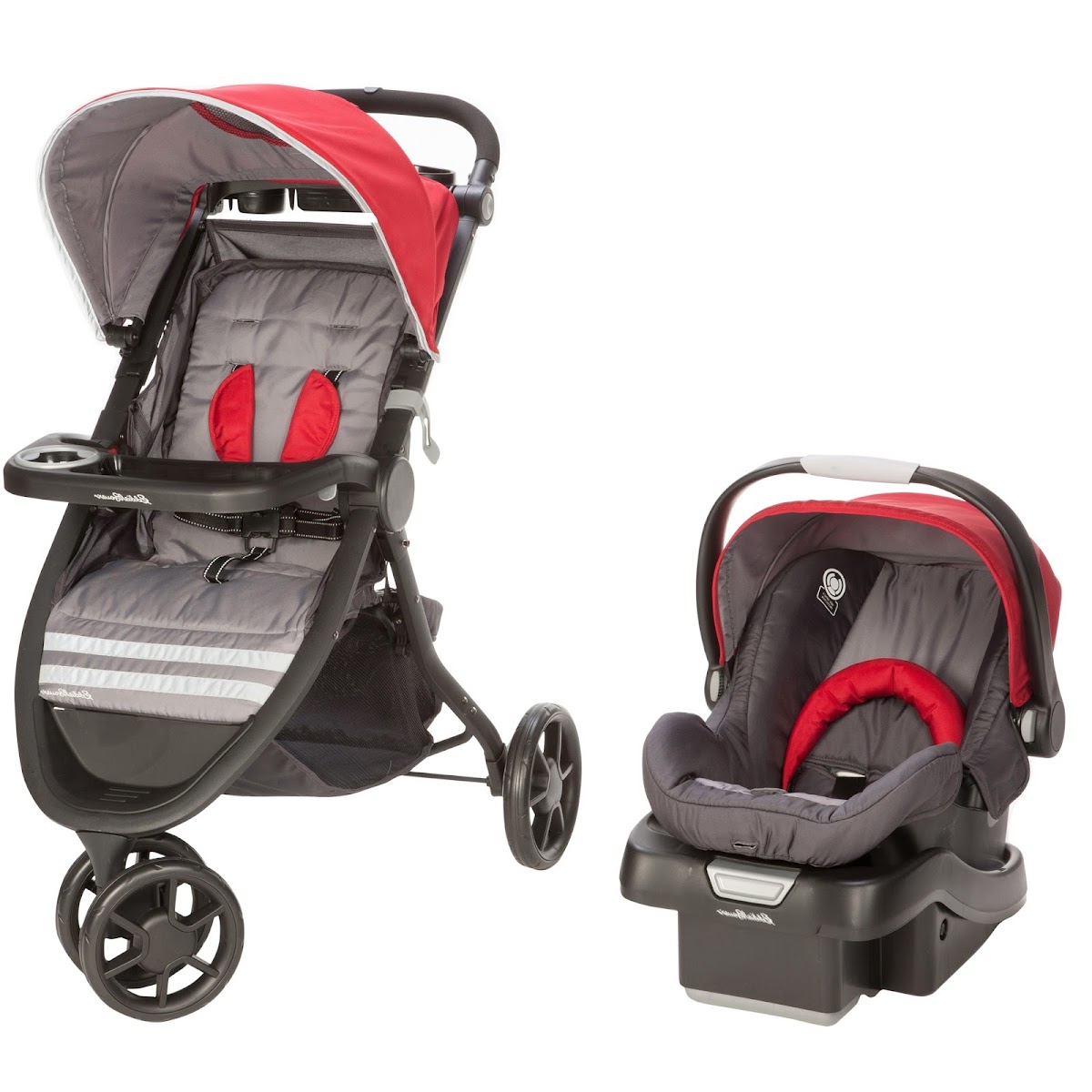 Eddie Bauer Stroller And Car Seats Set