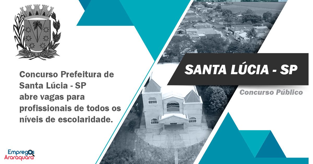 Concurso Prefeitura de Santa Lúcia SP