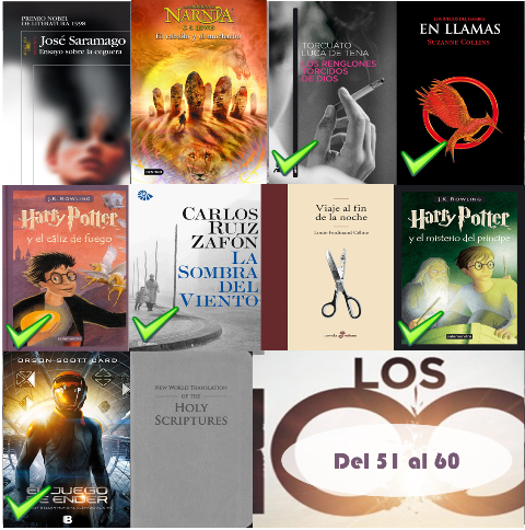51 al 60 de los 100 mejores libros de todos los tiempos