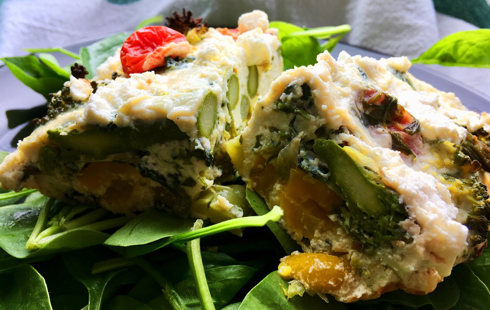 Asparagus and Ricotta Frittata