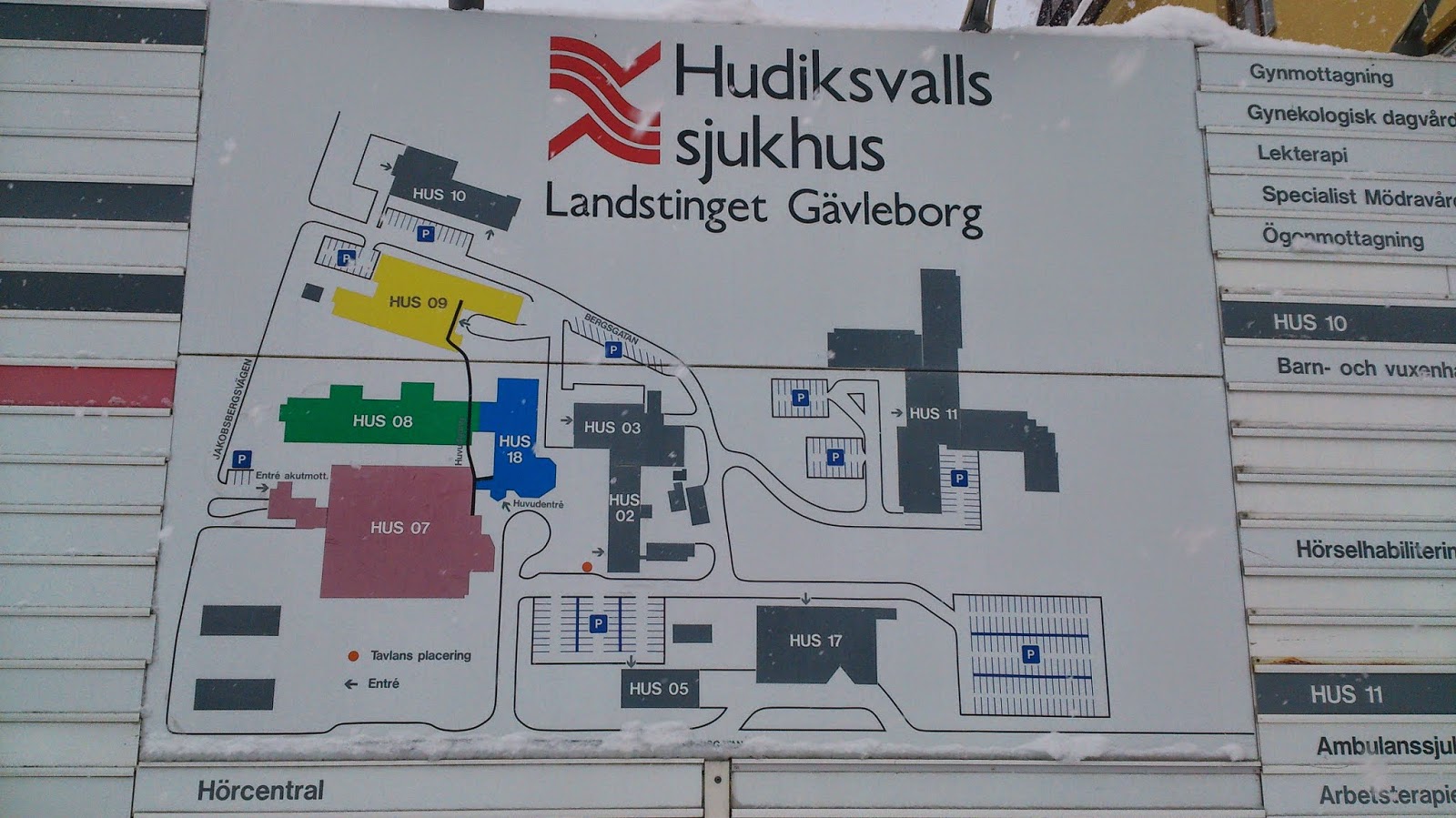 Hudiksvalls Sjukhus Karta | Karta 2020