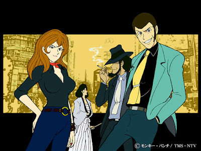 Lupin 3rd III prima serie giacca verde poster cover