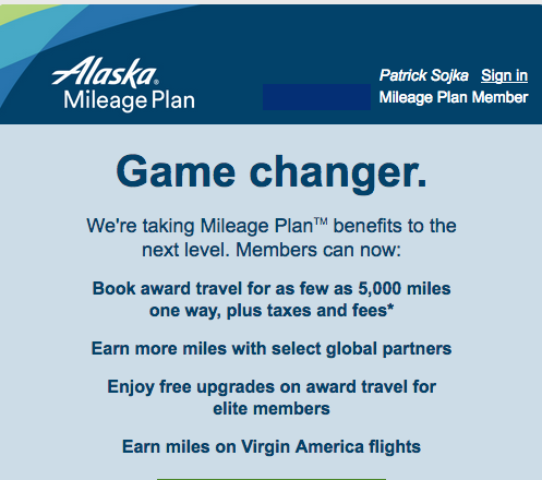 Alaska Airlines Mileage Redemption Chart