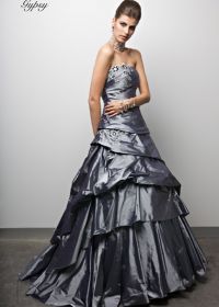 robes de mariage,robes de soir?�e et d?�coration: Robe de mari?�e grise