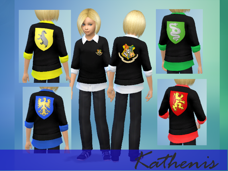 sims 4 cc harry potter robes