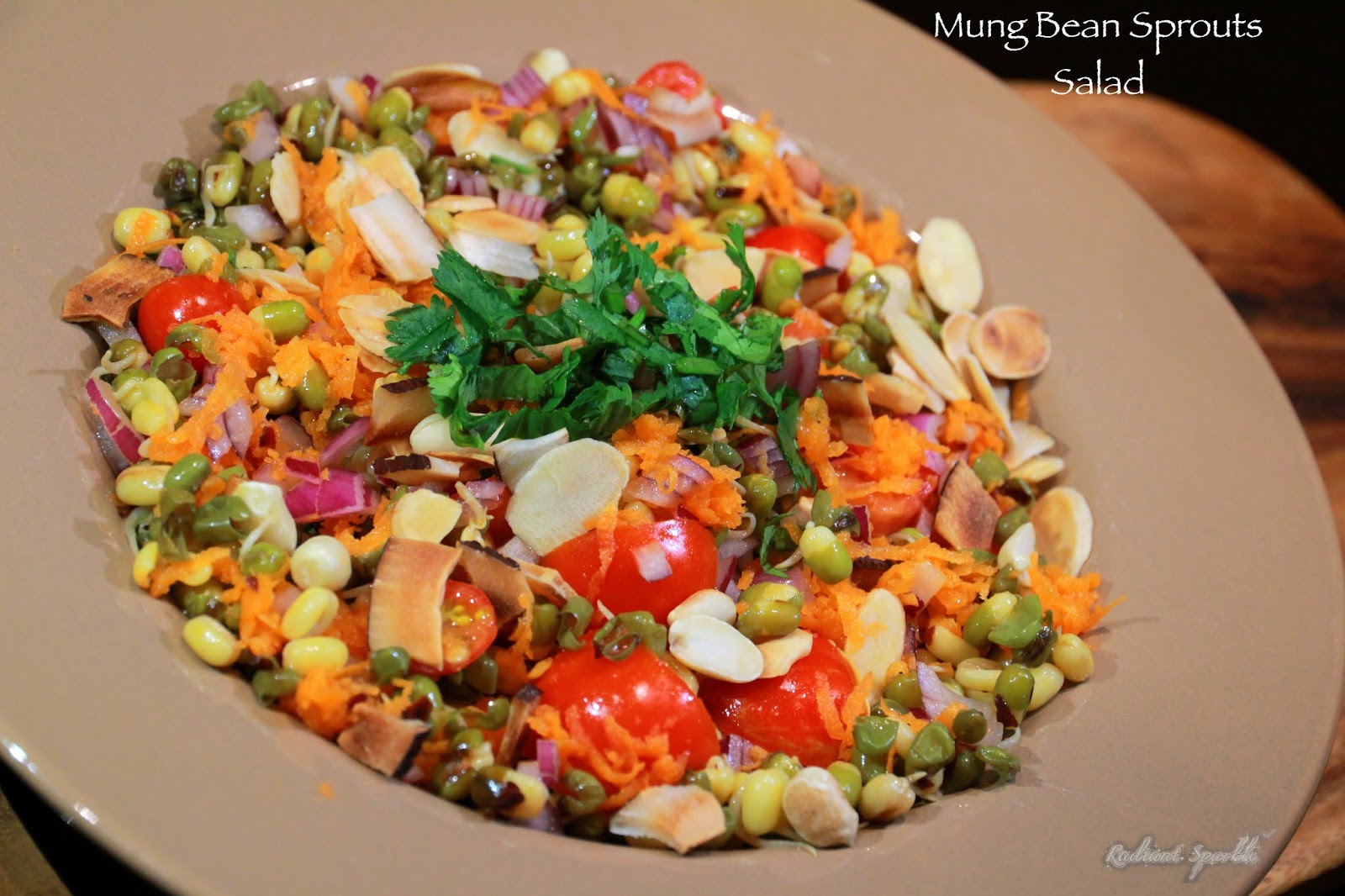 MADE IN SNEHA'S KITCHEN Mung Bean Sprouts Salad