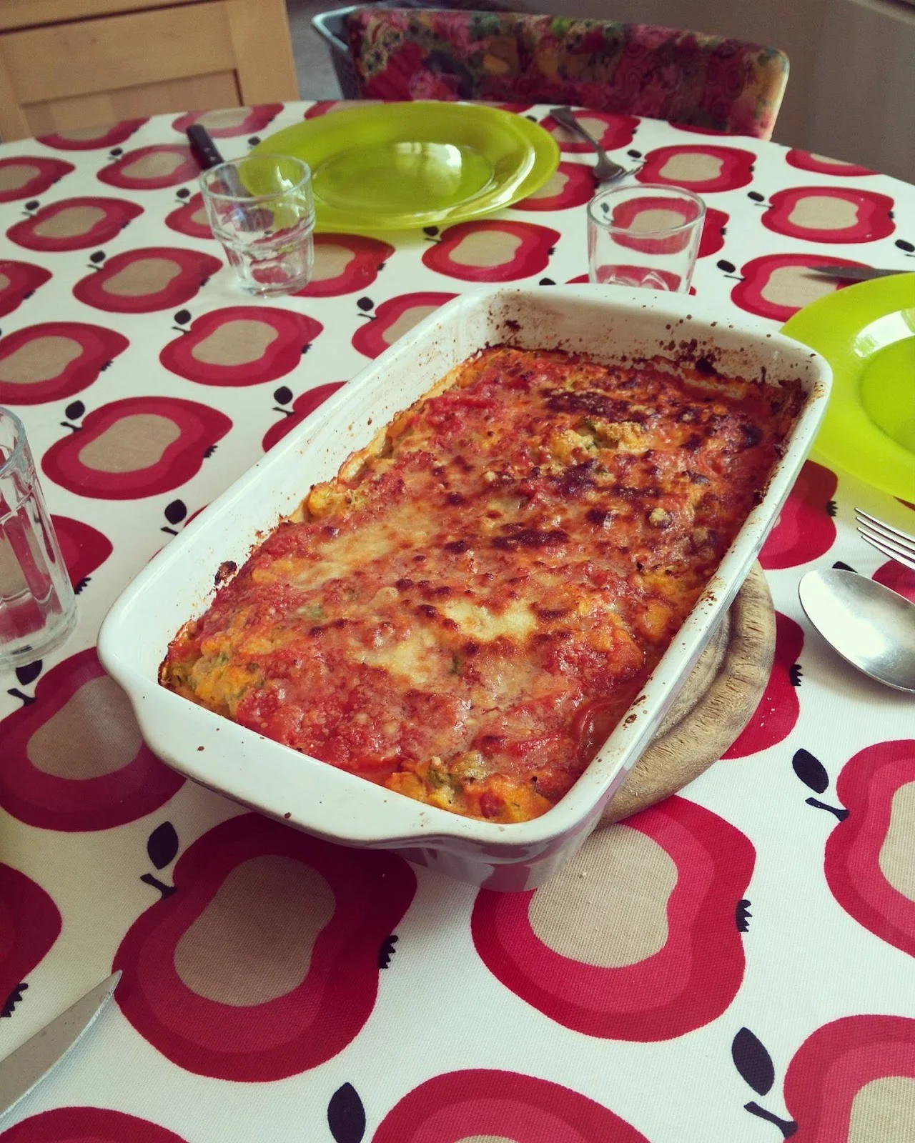 Gratin de polenta à l'italienne ~ Mathou Cook