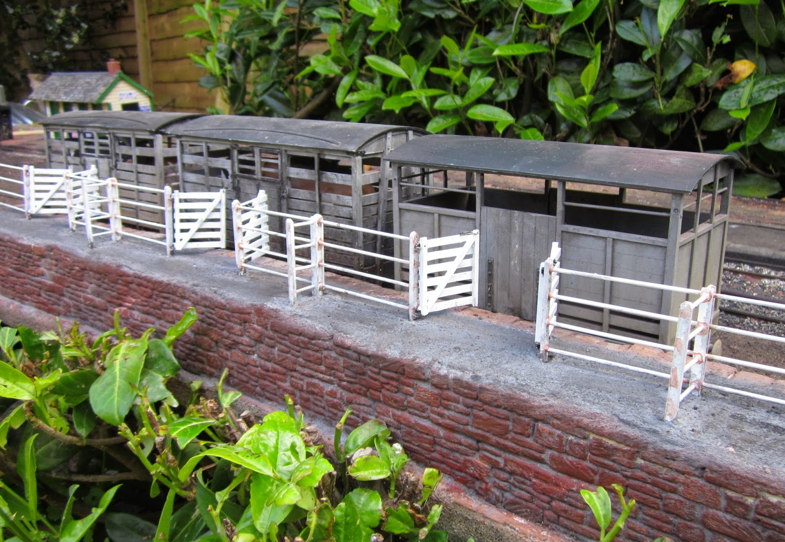 Peckforton Light Railway How I made a cattle dock with Jigstones mouldings