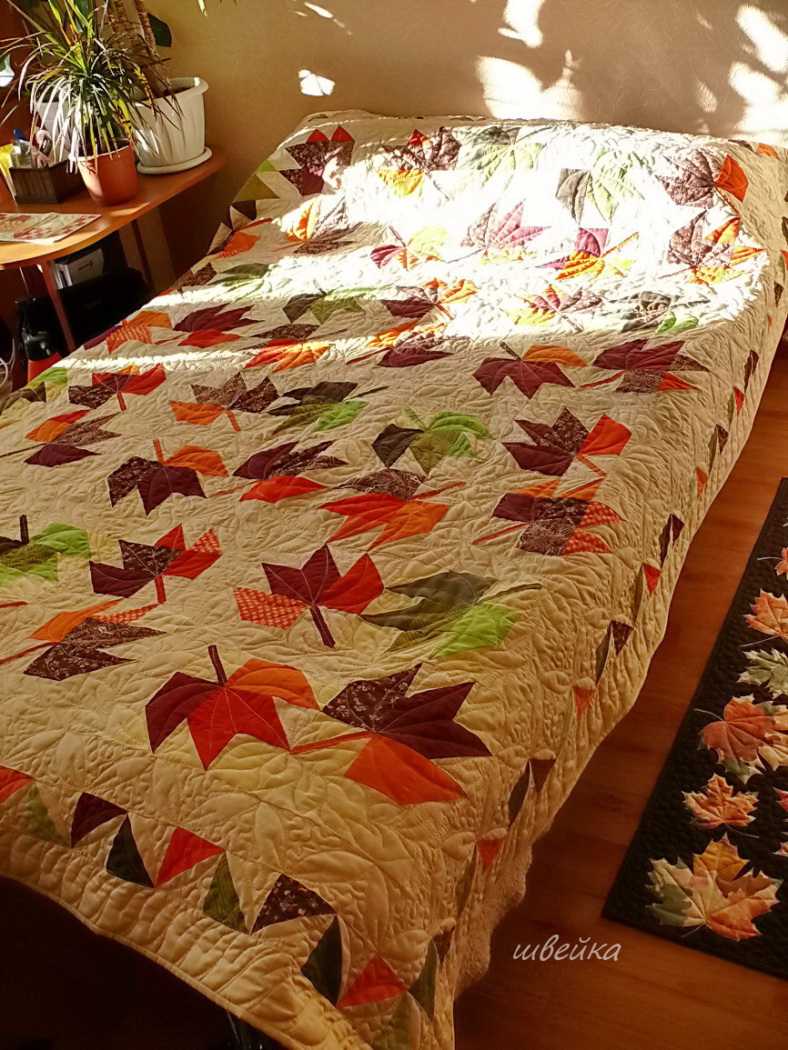 покрывало листопад