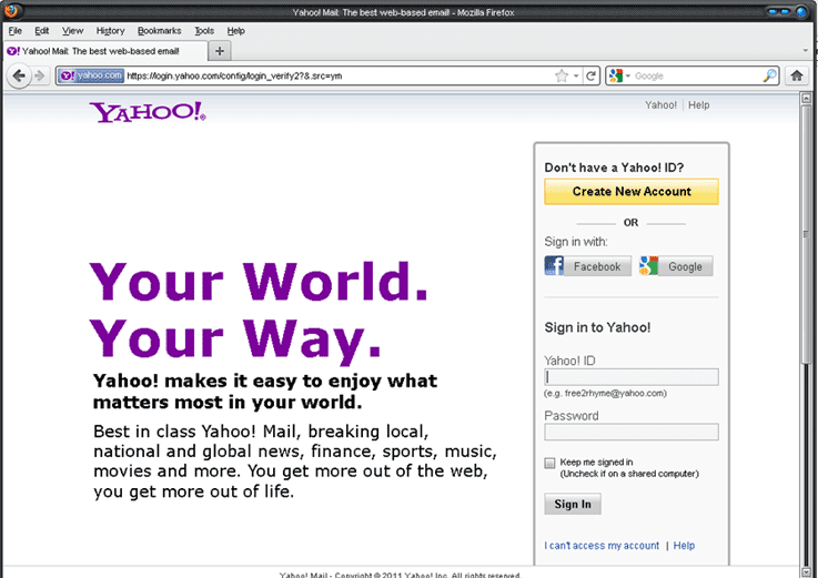 Cara membuka kiriman email di Yahoo  ASOLLOLE
