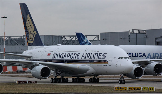 a380 singapore airlines 9v-sky