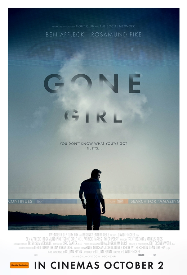 Póster: Perdida (Gone Girl), de David Fincher