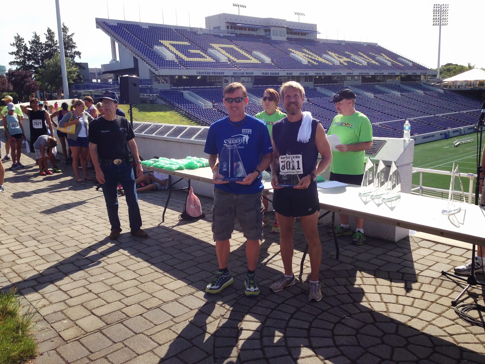 Howard County Striders Racing Team Annapolis 10 Miler Results