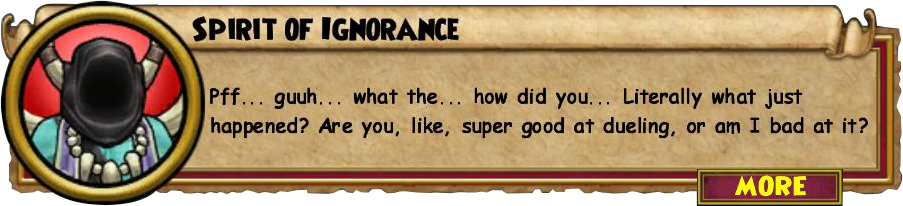 Wizard101 Skeleton Key Boss Guide - Spirit of Ignorance