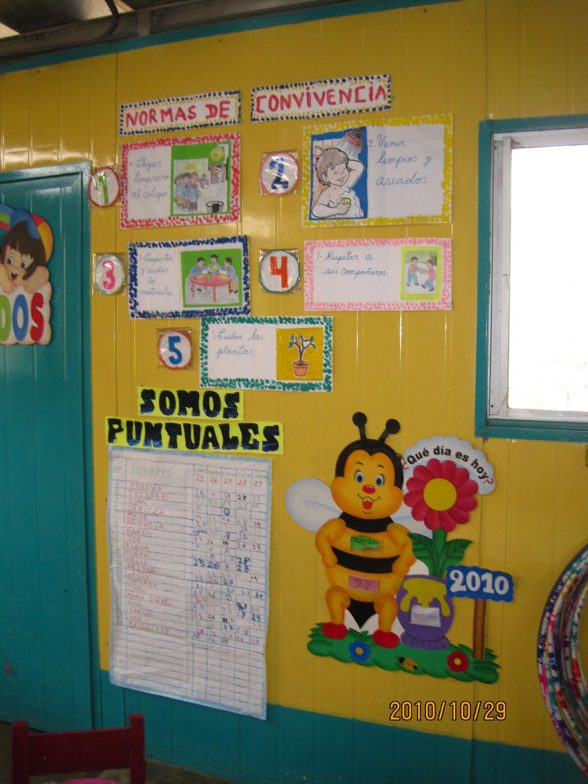 Trabajodecampopelainicial: NUESTROS CARTELES DE RUTINA DENTRO DEL AULA