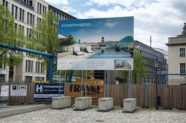 Baustelle Kronprinzengärten, Oberwallstraße / Werderscher Markt, 10117 Berlin, 16.04.2014