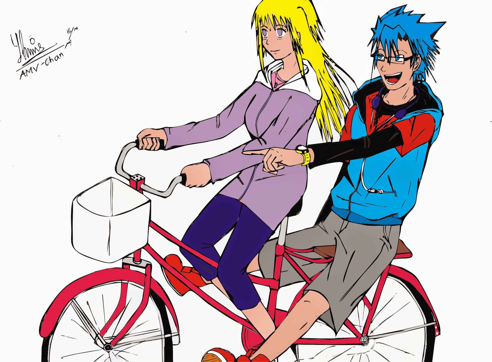 Gambar Animasi Bersepeda Terlengkap Dan Terupdate | Top Animasi