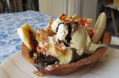 Churro Banana Splits