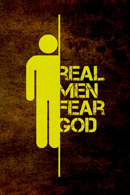 Real Men Fear God - Mobile Wallpapers - Tamil Christian Online