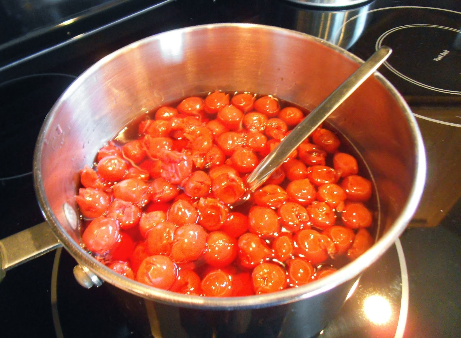 YankeeBelle Cafe Cherry Drop Dumplings with Fruit Juice