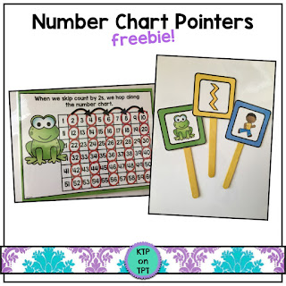 https://www.teacherspayteachers.com/Product/Number-Chart-Pointers-for-skip-counting-practice-3215845