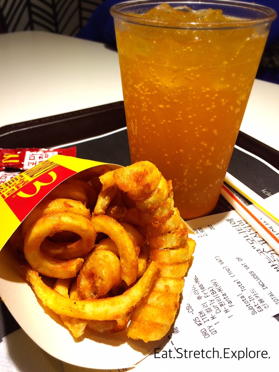 [Seoul - Sadang] Korean McDonald's 2017 Curly Fries Introduction!