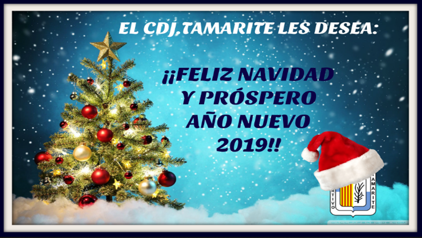 FELIZ NAVIDAD Y PRÓSPERO AÑO NUEVO!!