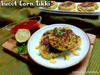 Sweet Corn Tikki