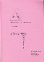 Programme for Pink Singers Xmas Antidote, 1983