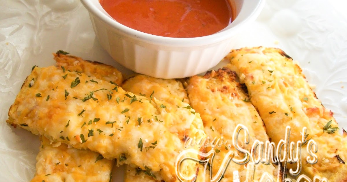 Cauliflower Bread Sticks Sandy's Kitchen
