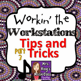 Tips and Tricks for implementing workstations in your music class.  What works best, how to improvise and more and included in this post from a veteran music teacher.
