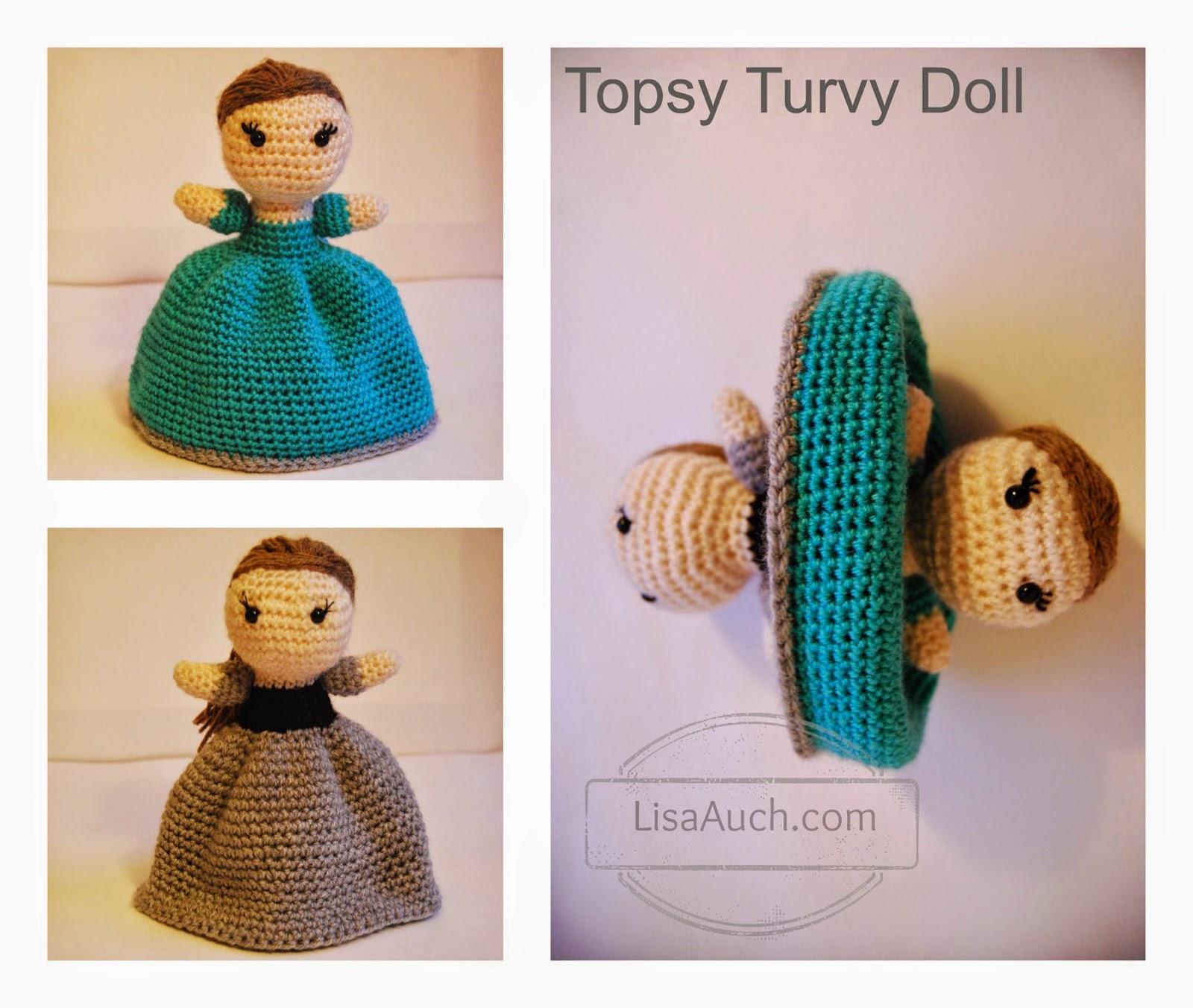 free topsy turvy crochet doll pattern