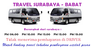 travel surabaya - babat