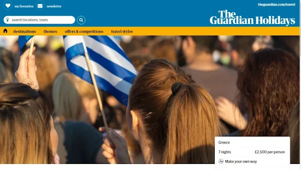Guardian: Διακοπές στην Ελλάδα για να γνωρίσετε... διαδηλωτές και μετανάστες