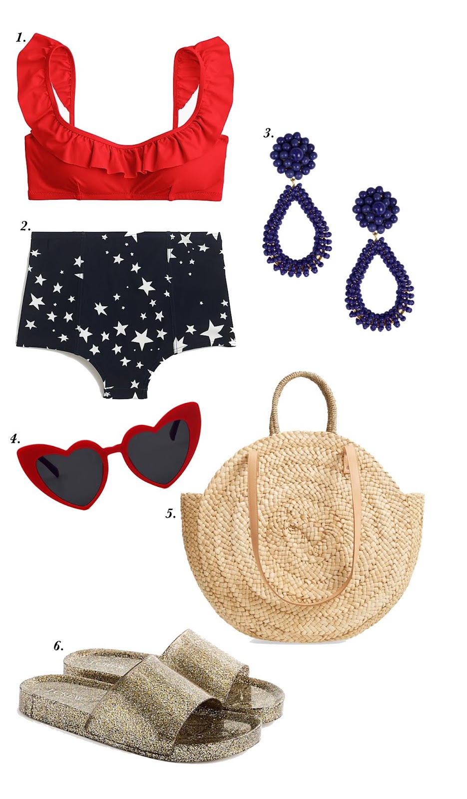 July 4th Outfit Inspiration - Something Delightful Blog