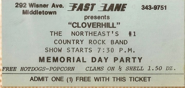 Fast Lane ticket to see Cloverhill