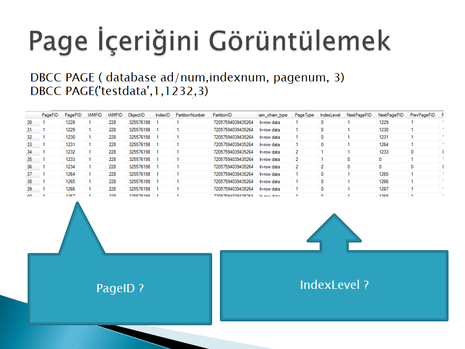 Do an BULUT s Projects Works Microsoft SQL Server Index Mimarisi