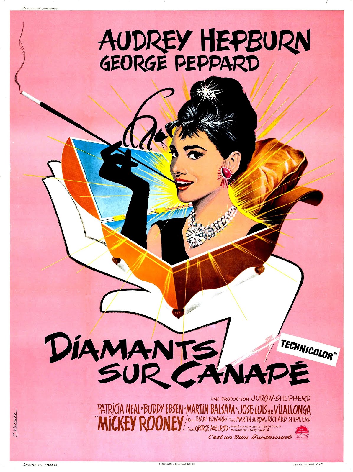 Diamants sur canapé (1960) Blake Edwards - Breakfast at Tiffany's (02.10.1960 / 03.02.1961)