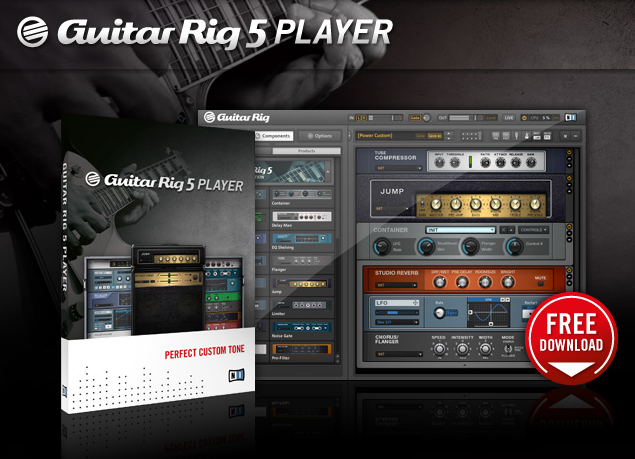 guitar rig 5 free download + crack