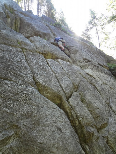 Call It A Day, Rock climbing wall, Smoke Bluffs