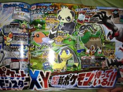 Confirmed Evolutions for 6th Generation Starters