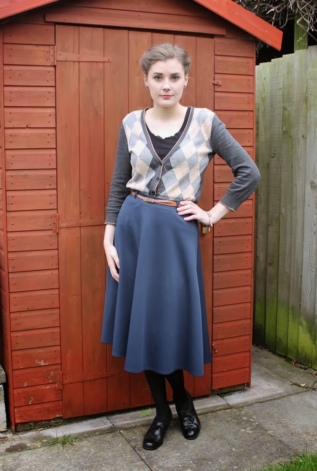 1940s style outfit via lovebirds vintage